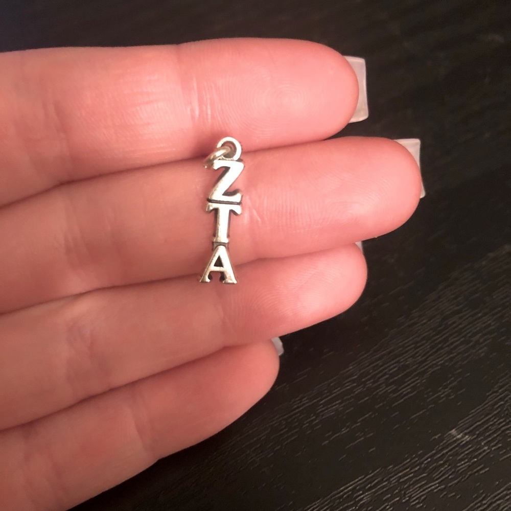 Zeta Tau Alpha Drop Pendant